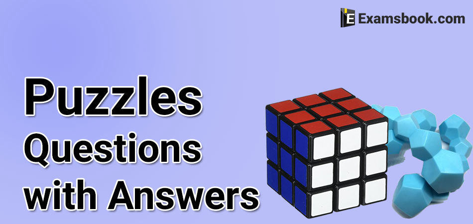 puzzles questions with answers